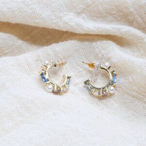 Kendra Scott Madelyn Gold Earrings Multi Mix NEW